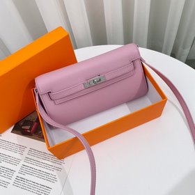 Hermès в подарочной коробке Двусторонняя сумка Kelly с кошельком 