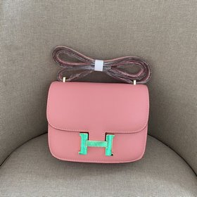Hermès 【Сумка стюардессы Kang】 Кожа с текстурой ладони, золотые