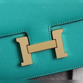 Hermès  Константа Стюардесса Кожа эпсом, застежка из чистого се
