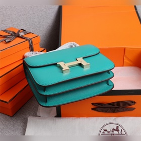 Hermès  Константа Стюардесса Кожа эпсом, застежка из чистого се