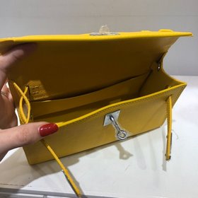 Hermès  Новая модель Kelly 22, импортная кожа с отпечатками ладо