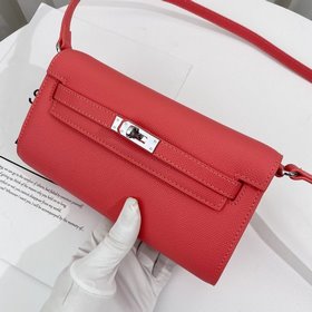 Hermès в подарочной коробке Двусторонняя сумка Kelly с кошельком