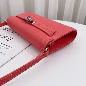 Hermès в подарочной коробке Двусторонняя сумка Kelly с кошельком