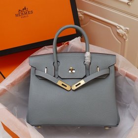 Hermès (новый фон цвета платины) с текстурой личи, 35 см, импортн