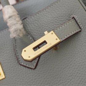 Hermès (новый фон цвета платины) с текстурой личи, 35 см, импортн