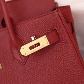 Hermès (платиновый) с текстурой личи, 35 см, импортная кожа телен