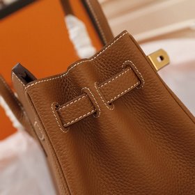 Hermès (новый фон цвета платины) с текстурой личи, 35 см, импортн