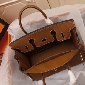 Hermès (новый фон цвета платины) с текстурой личи, 35 см, импортн