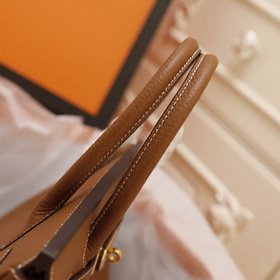 Hermès (новый фон цвета платины) с текстурой личи, 35 см, импортн