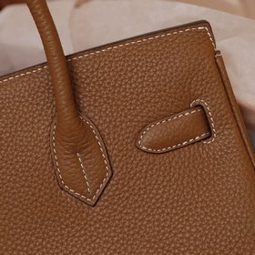 Hermès (новый фон цвета платины) с текстурой личи, 35 см, импортн