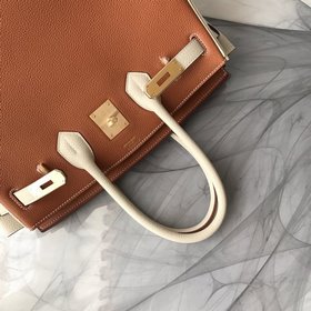 Hermès Появились модели в комбинированных цветах. Birkin из теляч