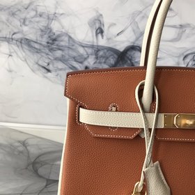 Hermès Появились модели в комбинированных цветах. Birkin из теляч