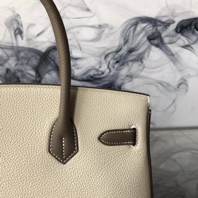 Hermès Появились модели в комбинированных цветах. Birkin из теляч