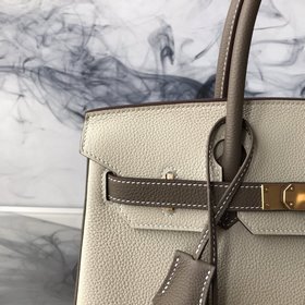 Hermès Появились модели в комбинированных цветах. Birkin из теляч