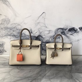 Hermès Появились модели в комбинированных цветах. Birkin из теляч