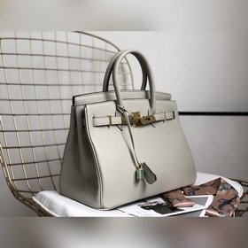 Hermès Платиновая сумка Вечная классика, любимая дамами высокого