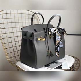 Hermès Платиновая сумка Вечная классика, любимая дамами высокого
