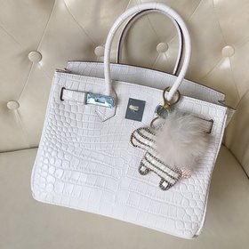 Hermès Осенне-зимний хит продаж, объемная сумка из платинового к