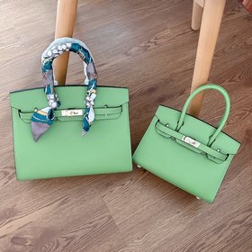 Hermès 【Платиновая сумка с отпечатком ладони】 Модель для показа,