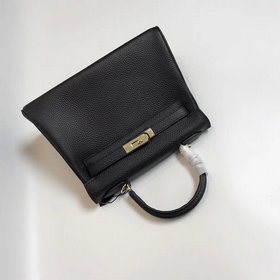 Hermès Kelly черный натуральный цвет Артикул： 0209618760 (25 см)