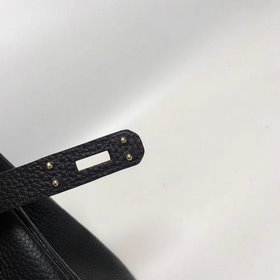 Hermès Kelly черный натуральный цвет Артикул： 0209618760 (25 см)