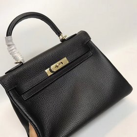 Hermès Kelly черный натуральный цвет Артикул： 0209618760 (25 см)