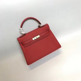 Hermès Макай Личи Кэлли, ярко-красный Артикул： 0209618780 (25 см