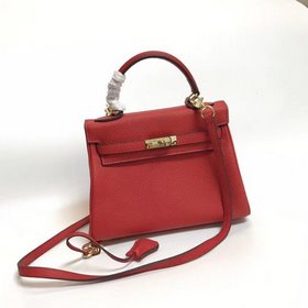 Hermès Макай Личи Кэлли, ярко-красный Артикул： 0209618780 (25 см