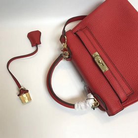 Hermès Макай Личи Кэлли, ярко-красный Артикул： 0209618780 (25 см