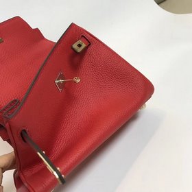 Hermès Макай Личи Кэлли, ярко-красный Артикул： 0209618780 (25 см