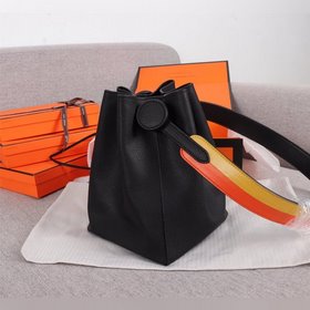Hermès &nbsp;licol Новая сумка-ведро evercolor Кожа отличного