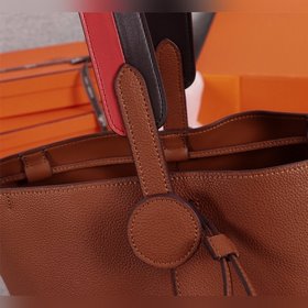 Hermès &nbsp;licol Новая сумка-ведро evercolor Кожа отличного