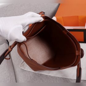 Hermès &nbsp;licol Новая сумка-ведро evercolor Кожа отличного