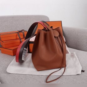 Hermès &nbsp;licol Новая сумка-ведро evercolor Кожа отличного