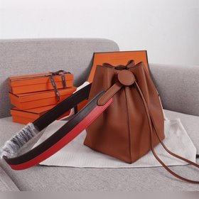 Hermès &nbsp;licol Новая сумка-ведро evercolor Кожа отличного