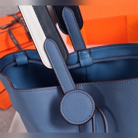 Hermès &nbsp; licol Новая сумка-ведро evercolor Кожа отличног