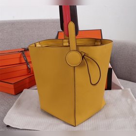 Hermès &nbsp;licol Новая сумка-ведро evercolor Кожа отличного