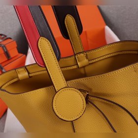 Hermès &nbsp;licol Новая сумка-ведро evercolor Кожа отличного