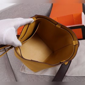 Hermès &nbsp;licol Новая сумка-ведро evercolor Кожа отличного