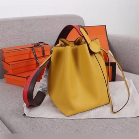 Hermès &nbsp;licol Новая сумка-ведро evercolor Кожа отличного
