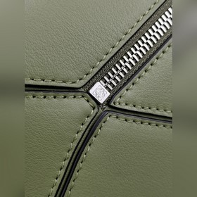 Luo Yiwai Маленькая сумка цвета зеленого масла (новый цвет, диза