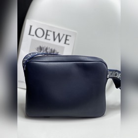 Luigi Loewe Новая сумка XS Mailman 2022 года Модель A74 Синий 