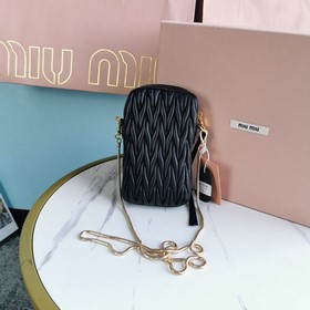 Miumiu Цепочка для сумки Черный Артикул： 5BP066 Новая сумка для