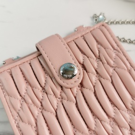 Miumiu Светло-розовый номер модели： 5ZH079, новая версия сумки д
