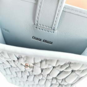 Miumiu Смог-синий Модель： 5ZH079, новая версия чехла для мобильно