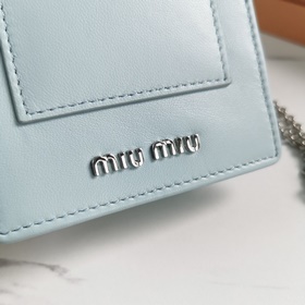 Miumiu Смог-синий Модель： 5ZH079, новая версия чехла для мобильно