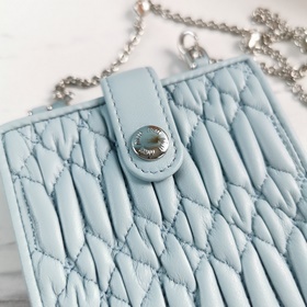 Miumiu Смог-синий Модель： 5ZH079, новая версия чехла для мобильно