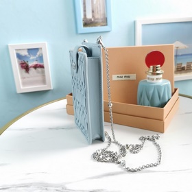 Miumiu Смог-синий Модель： 5ZH079, новая версия чехла для мобильно