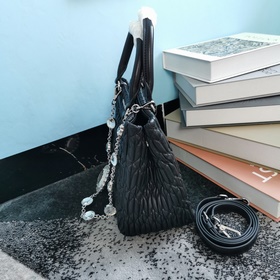Miumiu Улучшенная версия, цепочка из 9K стеклянных кристаллов, мо