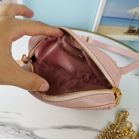 Miumiu Новейшая модель поясной сумки, артикул： 5BL005, классическ